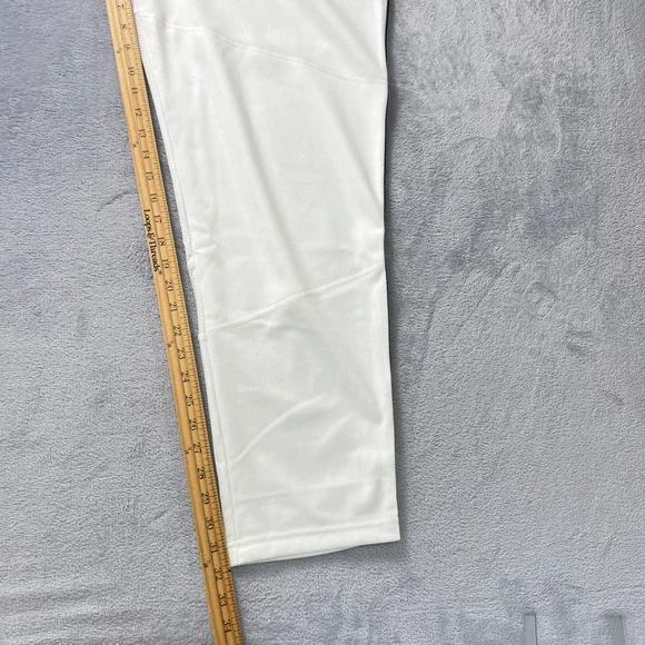 Nike Team Baseball Pants White Black Piping XL Extra Large Mens BQ5489-111